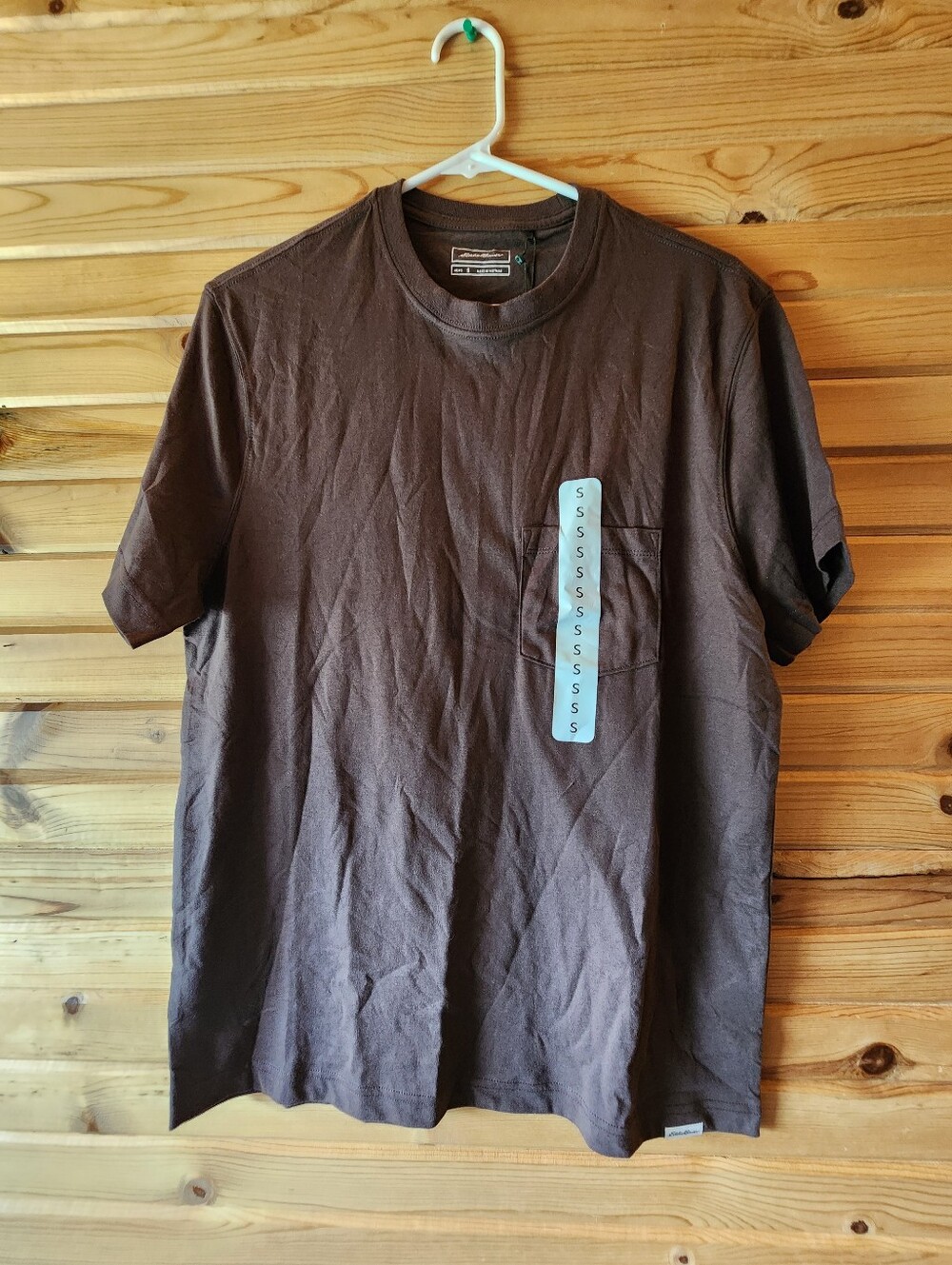 Eddie Bauer Mens Small Pocket Tee
